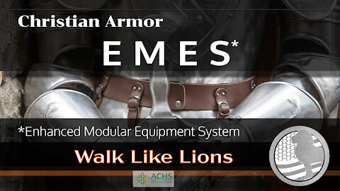 "Christian Armor ~ EMES" Walk Like Lions Christian Daily Devotion with Chappy Dec 10, 2020