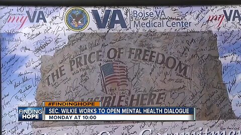 #FINDINGHOPE: Sec. Robert Wilkie works to open mental health dialogue