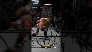 AEW Fight Forever Kenny Omega vs Jon Moxley Exploding Barbed Wire Deathmatch