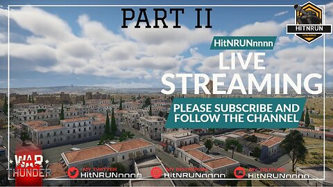 HitNRUNnnnn Live Stream Get Ready for War Thunder: Let the Games Begin!