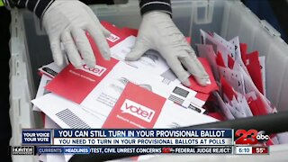 What is a "provisional ballot"?