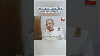 PRESIDENTE PINOCHET SIEMPRE DANDO LA CARA Y ACLARANDO EJERCICIO DE ENLACE HABITUALES EN EL EJÉRCITO