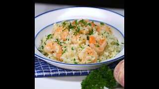 Garlic Butter Shrimp and Rice [GMG Originals]