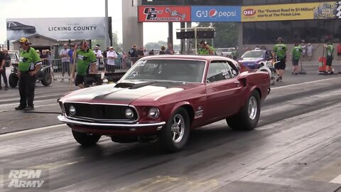 Super Stock Ford Mustang Wheelstand | JEGS SPEEDWeek