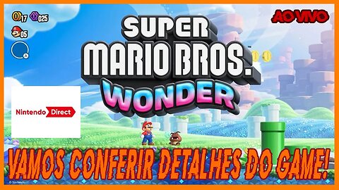 Acompanhando as novidades de Super Mario Bros. Wonder na Direct!
