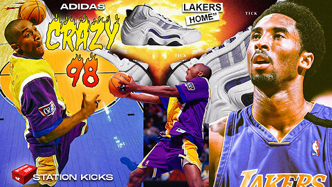The ADIDAS CRAZY 98 “LAKERS HOME” IS BACK🔥