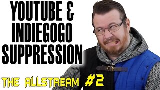 SUPRESSION on YOUTUBE and Indiegogo! The ALLSTREAM #2 with @YellowFlash 2 @Literature Devil