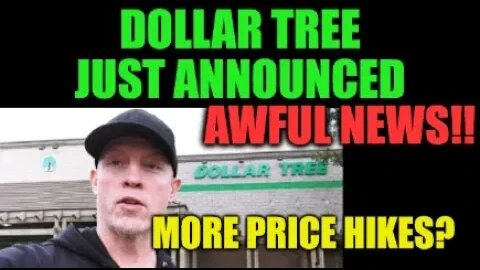 SAD NEWS! DOLLAR TREE JUST MADE AN ANNOUNCEMENT