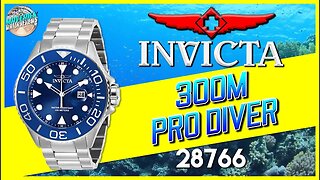 Wow, An Invicta I Like! | Brand New Invicta Pro Diver 300m Quartz Diver 28766 Unbox & Review