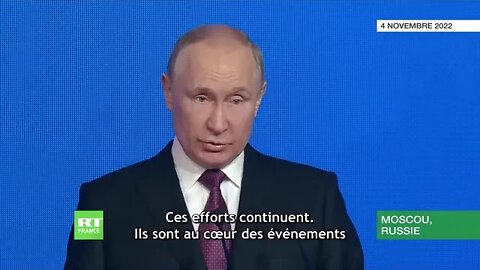 Poutine, l'Occident cherche à affaiblir et désintégrer la Russie