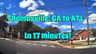 Thomasville, Georgia to ATL in 17 minutes!