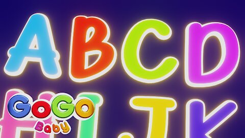 ABC Song | GoGo Baby - Nursery Rhymes & Kids Songs