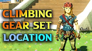 How To Climb FASTER - Tears Of The Kingdom Climbing Gear Set Location