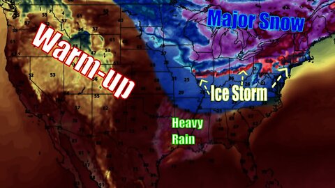 Ice Storm & Major Snowfall Update! - The WeatherMan Plus Weather Channel