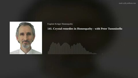 141. Crystal remedies in Homeopathy - with Peter Tumminello