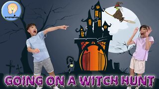 Going on a witch hunt | Halloween song | Going on a bear hunt