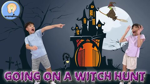 Going on a witch hunt | Halloween song | Going on a bear hunt