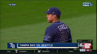 Mike Zunino homers in return to Seattle helping Rays beat Mariners 5-4