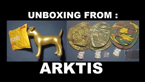 UNBOXING 142: Arktis (UK). SF Boonie Hats, V194BTS Short Brim, GreenZone, Lizard, Jigsaw.