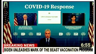 BIDEN UNLEASHES MARK OF THE BEAST - DECLARES WAR ON THE UNVACCINATED