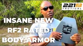 The New Caliber Armor AV2 Plate (NIJ Rated RF2) Will Blow Your Mind