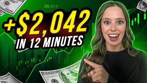 QUOTEX TRADING STRATEGY FOR BEGINNERS _ EASIEST WAY TO EARN $2,042 IN 12 MINUTES