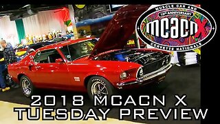 2018 Muscle Car And Corvette Nationals Week Preview! V8TV MCACN Tuesday