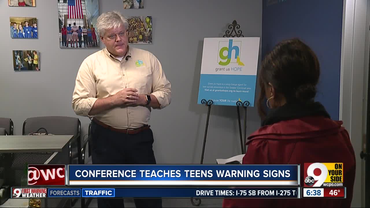 Conference hopes to teach teens warning signs of suicide