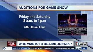 Auditions for Who Wants to be a Millionaire
