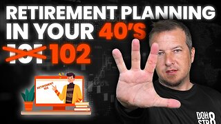 Retirement Planning In Your 40's AND 50's! 😎