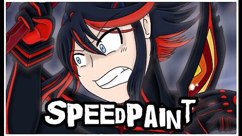 Clashing Blades || Kill La Kill Speedpaint