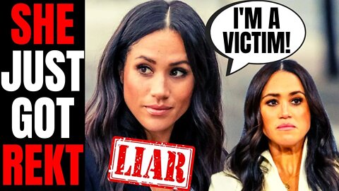 Fake Victim Meghan Markle Gets SLAMMED For Lying By Her Peers! | She's A Woke HYPOCRITE!