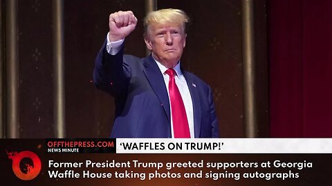 Off The Press | Today's News Minute June 12, 2023 - Waffles on Trump! #breakingnews #news