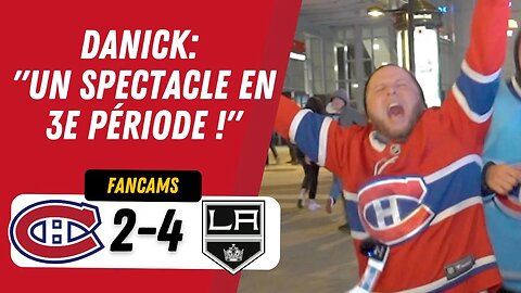 DANICK: UN SPECTACLE EN 3E PÉRIODE ! | MTL 2-4 LAK | FANCAM