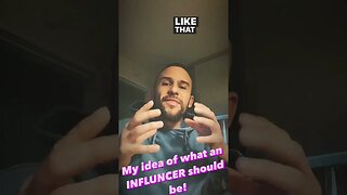What an #INFLUENCER means to me - and how they should be better examples