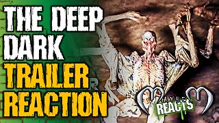 THE DEEP DARK REACTION - THE DEEP DARK Official Trailer (2024) Horror Movie HD