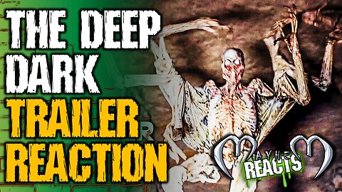 THE DEEP DARK REACTION - THE DEEP DARK Official Trailer (2024) Horror Movie HD