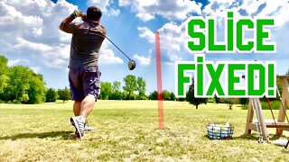 HOW I QUICKLY FIXED MY SLICE