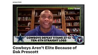 #Cowboys Aren’t Elite Because of Dak Prescott...