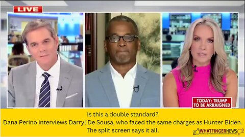 Is this a double standard? Dana Perino interviews Darryl De Sousa