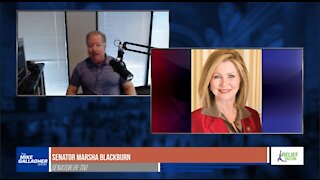 Guest host Sam Malone talks to Sen. Marsha Blackburn about Biden ignoring the crisis at our border