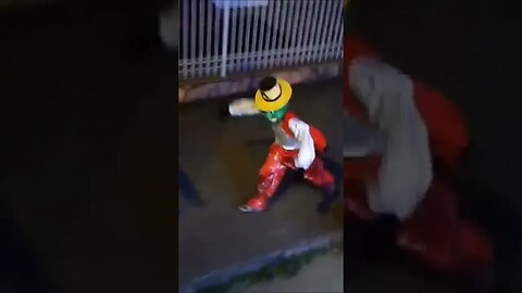 DANÇARINOS SUPER NINJAS DA CARRETA DA ALEGRIA FURACÃO, DANÇANDO FOFÃO, O MÁSKARA, BEN10 E PATATI