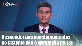 Fábio Piperno: Bolsonaro lança dúvidas sobre o sistema das urnas para pegar o caminho mais curto