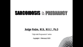 SARCOIDOSIS & Pregnancy