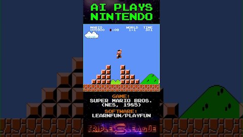 AI Plays Nintendo: How Learnfun/Playfun Measures Progress | #Shorts