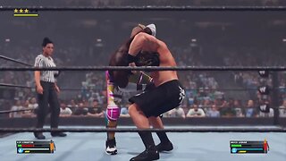 WWE 2K23: Kofi Kingston Vs. Brock Lesnar (Legend Difficulty)