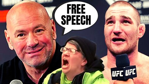 Dana White SLAMS Woke Reporter At UFC 297 Over Sean Strickland Comments, Protects Free Speech!