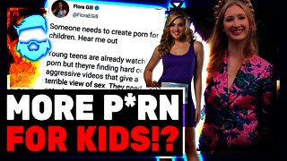 Instant Regret! Journalist Flora Gill Suggests Adult Videos Made For Kids!