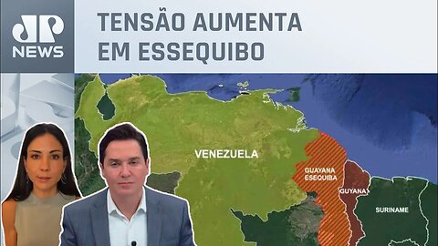 Cláudio Dantas e Amanda Klein analisam desdobramentos da crise entre Venezuela e Guiana