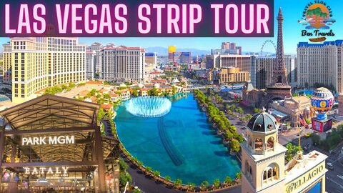 Las Vegas Nevada Strip Tour | Park MGM | Eataly Las Vegas | Driving & Walking Tour